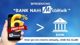 MobiKwik Profit Club – 6% Profits Annually on Rs. 5000 Balance in wallet