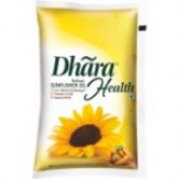 Dhara Refined Sunflower Oil 1 L Pouch