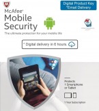 McAfee 1 User 1 Year Mobile Security Activation Code  (Standard Edition)