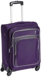Skybags Polyester 55 cms Purple Softside Suitcase (STGRAW55PPL)