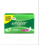 Whisper Ultra Clean XL Wings 30 pads Rs. 246 Snapdeal