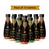 Auric Skin Radiance, Body Defence & Mind Rejuvenating Ready to Drink Juice, 250 ml (Combo of 12)