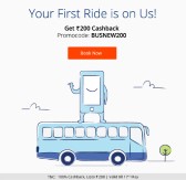 Bus Ticket Booking 100% cashback – PayTm Promo Codes
