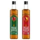 Nourish Vitals Apple Cider Vinegar - 250ml + Apple Cider Vinegar With Honey - 250ml