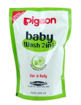 Pigeon Baby Wash 2 in 1 Refill (600ml)