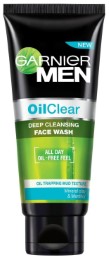 Garnier Men Oil Clear Face Wash 100g