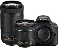 Nikon D3300 DSLR Camera D-ZOOM + AF-P 18-55mm VR + AF-P DX NIKKOR 70-300mm f/4.5-6.3G ED VR  Lenses 
