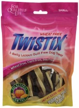 Twistix Small Dental Chews for Pets with Pumpkin Spice Flavor