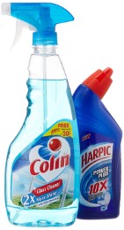 Colin Regular - 500 ml with Free Harpic - 200 ml
