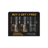 Axe Deodorant, Dark Temptation, 150ml (Pack of 2) with Free Recharge Bodyspray
