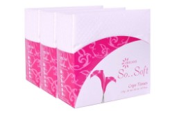 Origami So Soft 2 Ply Table Top Napkins 50 Serviettes Box - Pack of 3 Boxes