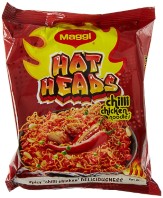 Maggi Hotheads Noodles, Chilli Chicken, 71g (Pack of 10)