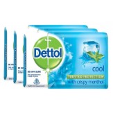 Dettol Soap Value Pack, Cool - 125gm, Pack of 3