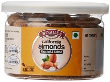 Borges California Almonds Black Salt 18, 150g