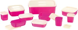 MasterCook COMBO-X-3-PINK Plastic Multi-purpose Storage Container  (Pack of 10)