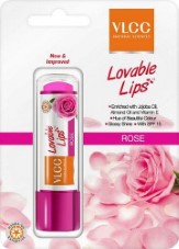 VLCC Lovable Lips Rose, 4.5gm
