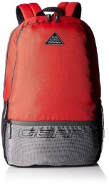 Gear 24 Ltrs Red and Grey Casual Backpack (METBPECO60904)