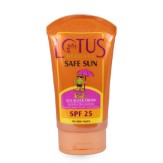 Lotus Herbals Safe Sun Kids Sun Block Cream SPF 25, 100g