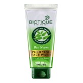 Biotique Bio Neem Purifying Face Wash for Oily Acne Prone Skin, 150ml