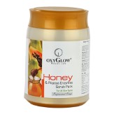 Oxyglow Honey and Papaya Enzymes Scrub Pack, 500g