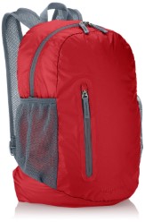 AmazonBasics Ultra thin Foldable Day Pack, Red, 25L