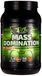 Domin8r Nutrition: Mass Domination 3Lbs (Belgian Chocolate)