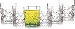 Prego Giglio Series Glass Set  (230 ml, Clear, Pack of 6)