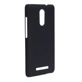 SDO™ Rubberised Matte Finish Slim Hard Case Back Cover for Xiaomi Redmi Note 4 (Black)