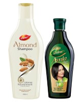 Dabur Almond Shampoo, 100ml Free Dabur Amla Hair Oil, 90ml (Amazon Pantry)