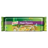 Knorr Soupy Noodles, Mast Masala, (Pack of 4)