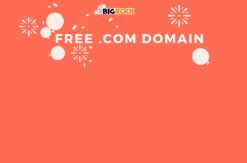 FREE .Com Domains from Bigrock