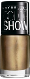 Maybelline Color Show Nail Enamel, Bold Gold 6ml