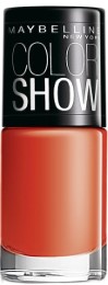 Maybelline Color Show Nail Enamel, Orange Fix 214  6ml