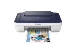 Canon Pixma E477 All-in-One InkJet Wifi Printer (White/Blue)