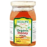 Ecolife Organic Acacia Honey, 250g