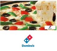 Dominos Instant Voucher Flat 25% Off at Amazon