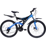 Hero SDTB26BKBL02 Octane DTB V3 Speed Bicycle, 26-inch (Black/Blue)