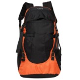 Zwart Black And Orange 35 Ltrs Free Size Backpack / Rucksack
