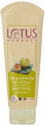 Lotus Herbals Frujuvenate Skin Perfecting and Rejuvenating Fruit Pack, 60g (Amazon Pantry deal)