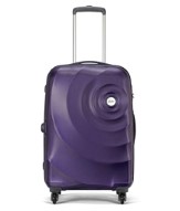 Skybags Polycarbonate 67 cms Purple Hardside Suitcases (FLINT67MDP)
