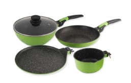 Wonderchef Click Amaze Induction Base Cookware Set, 4-Pieces