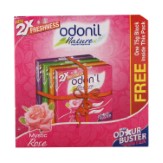 Odonil Air Freshener - Mystic Rose, 3 PiecesX75g, 1 Piece Free