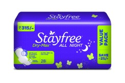 Stayfree Dry Max All Nights (28 Count)  (Amazon Pantry deal)