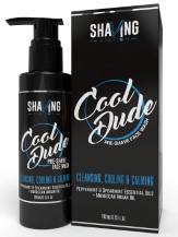 Shaving Station - Pre Shave Face Wash Gel  Paraben  Sulphate Free  200ml Peppermint and Spearmint