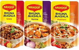 Maggi Bhuna Masala Assorted Pack, 65g Pack of 3