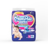 Mamy Poko Medium Size Baby Diapers (56 count) Rs.454 at Amazon