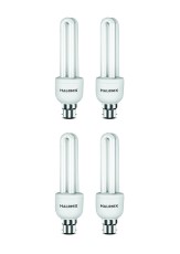Halonix Super Saver Base B22 15-Watt CFL (Pack of 4, Cool Day Light)