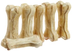 Choostix Pressed Dog Bone, Mini (3-inch x 6 Pieces)