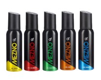 Mezno Body Spray Best Deodorant For Men  No Gas  Combo of 5  120ml each