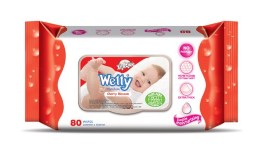 Wetty Wipes Cherry Blossom, 80 Sheets